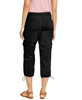 Style & Co Women's Mid-Rise Cargo Capri Pants, Regular Petite, Exclusively at Macy's