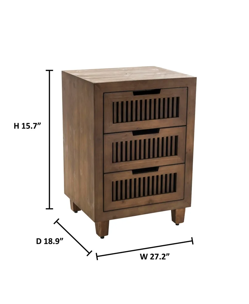 Sawyer 3-Drawer Cabinet