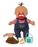 Manhattan Toy Wee Baby Stella Tiny Farmer 12" Soft Toy Baby Doll Set