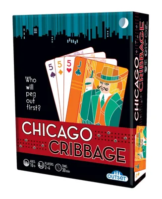 Outset Media Chicago Cribbage Game - Who Will Peg Out First