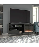 A Design Studio Maxwell Fireplace Tv Stand For Tvs Up To 65"
