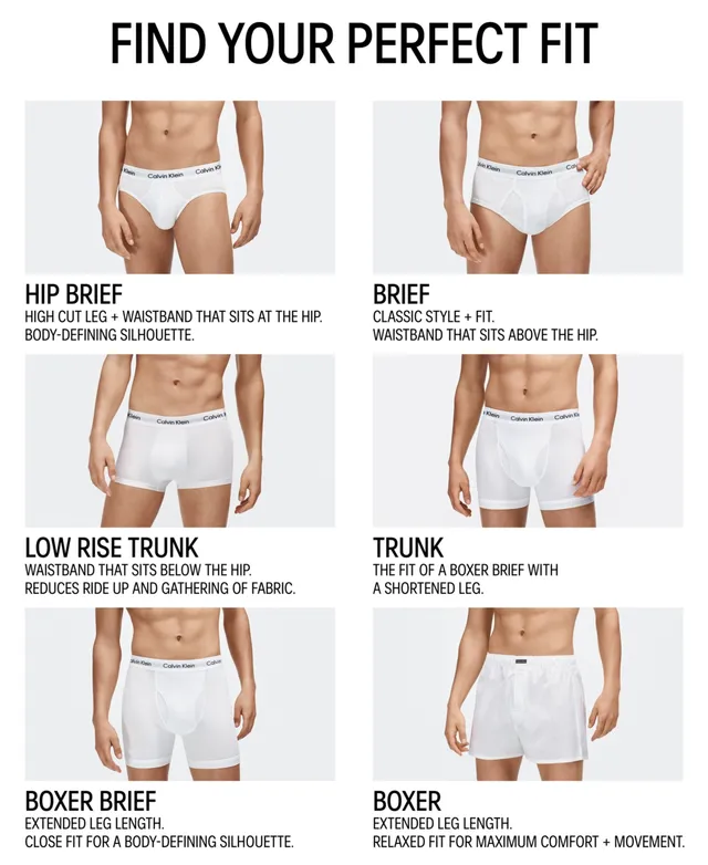 Calvin Klein Men's 5-Pk. Cotton Classic Trunk Underwear