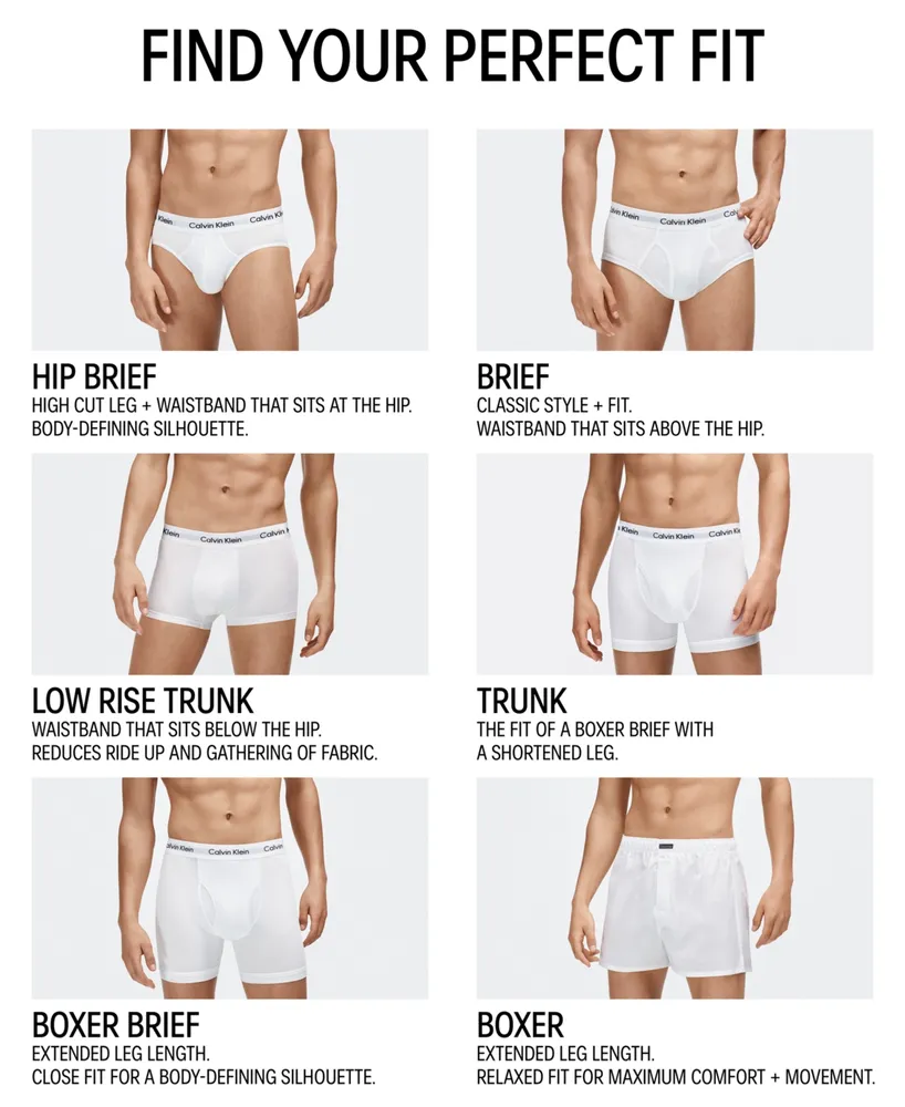 Calvin Klein Men's 5-Pack Cotton Classic Boxer Briefs Underwear