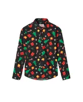 Opposuits Big Boys Icons Christmas Shirt