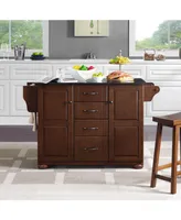 Crosley Eleanor Granite Top Kitchen Island