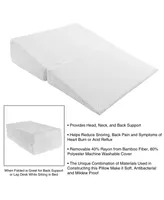 Baldwin Home Folding Wedge Memory Foam Pillow