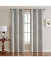 Dainty Home Artistic Blackout Window Panel Pair, 76" x 84"