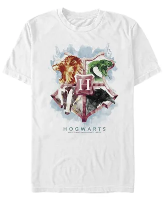 Fifth Sun Men's Hogwarts Mystic Wash Short Sleeve Crew T-shirt