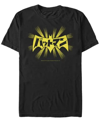 Fifth Sun Dc Men's Batman Kanji Bat Logo Short Sleeve T-Shirt