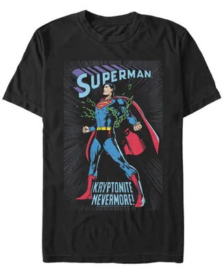 Fifth Sun Dc Men's Superman Kryptonite Nevermore Short Sleeve T-Shirt