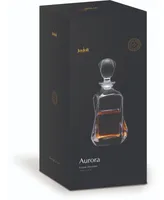 JoyJolt Aurora Crystal Whiskey Decanter, 25.3 Oz
