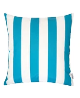 Homey Cozy Olivia Stripe Indoor/Outdoor 2-Pack Decorative Pillows, 20" x