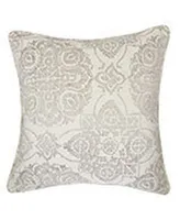 Homey Cozy Harper Jacquard Square Decorative Throw Pillow