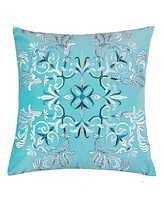 Homey Cozy Floral Elegant Decorative Pillow, 20" x