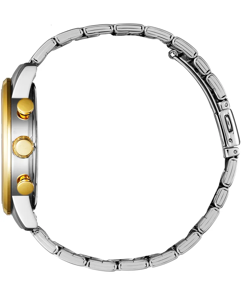 Citizen Men's Quartz Chronograph Two-Tone Stainless Steel Bracelet Watch 42mm