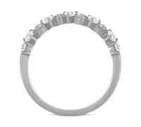 Diamond Pear-Cut Band (3/4 ct. t.w.) in 14k White Gold