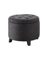 Convenience Concepts Designs4Comfort Round Ottoman