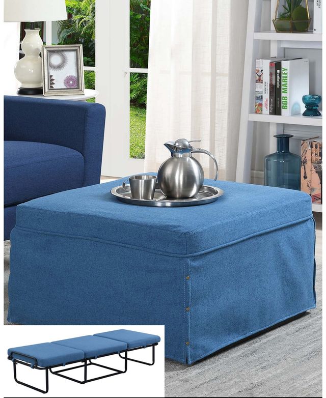 Designs4Comfort Folding Bed Ottoman Coffee Table