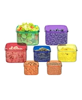 Lavish Home 7-Pc. Portion Control Meal Prep Containers