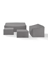 Crosley 4 Piece Sectional Cover Set