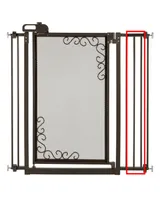 Richell Tall One-Touch Metal Mesh Gate Extension