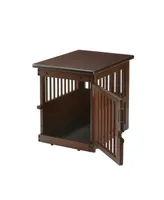 Richell Wooden End Table Crate