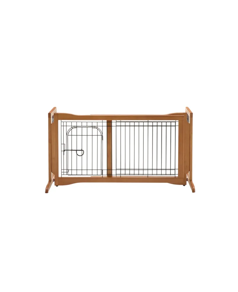 Richell Pet Sitter Freestanding Pet Gate Plus