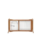 Richell Pet Sitter Freestanding Pet Gate Plus