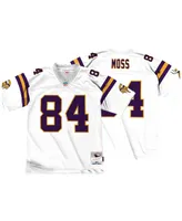 Men's Mitchell & Ness Randy Moss White Minnesota Vikings Legacy Replica Jersey