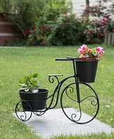 Glitzhome Metal Bicycle Planter