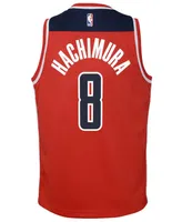 Nike Big Boys Rui Hachimura Washington Wizards Icon Swingman Jersey