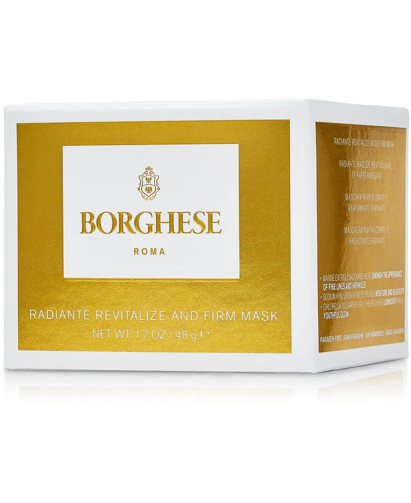 Borghese Radiante Revitalize & Firm Mask, 1.7 oz.