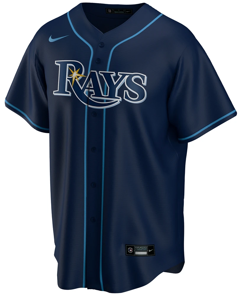 Nike Men's Tampa Bay Rays Official Blank Replica Jersey