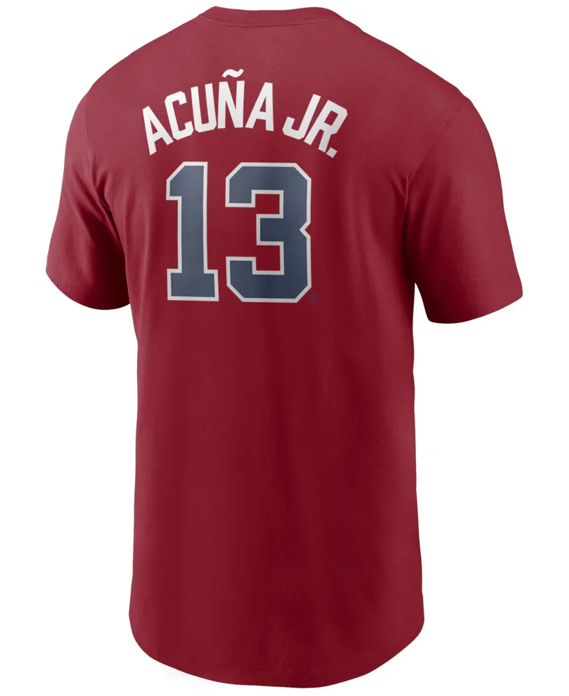 Legends Men's Ronald Acuna Jr. Royal Venezuela Baseball 2023 World Classic  Name and Number T-shirt