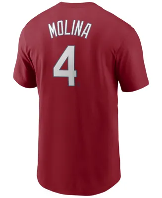 Nike Men's Yadier Molina St. Louis Cardinals Name and Number Player T-Shirt