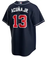 Nike Men's Ronald Acuna Atlanta Braves Official Player Replica Jersey