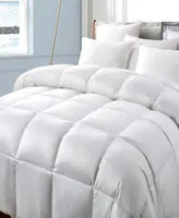 Serta White Down Fiber Feather Light Warmth Comforters