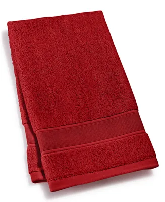 Lauren Ralph Sanders Solid Antimicrobial Cotton Hand Towel, 16" x 30"