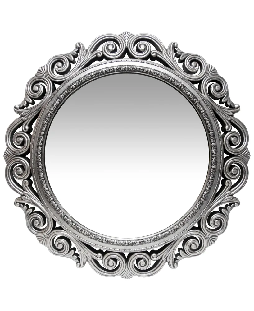 Infinity Instruments Round Indoor Mirror - Silver