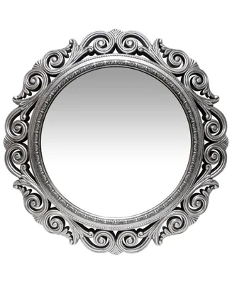 Infinity Instruments Round Indoor Mirror - Silver