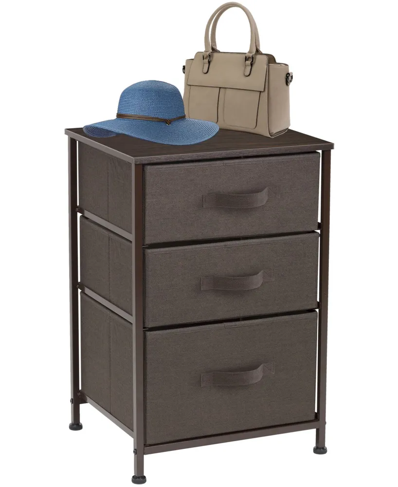 3-Drawer Nightstand