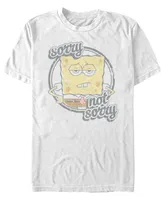 Fifth Sun Men's Sorry Not Short Sleeve Crew T-shirt