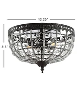 Anita 12.25" Low-Ceiling, Acrylic Led Flush Mount