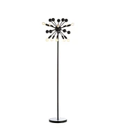 Orbit 10-Light 63" Modern Sputnik Led Floor Lamp