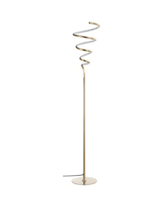 Scribble 60.5" Modern Dimmable Integrated Led Floor Lamp