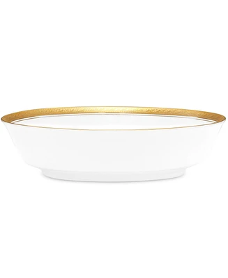 Noritake Crestwood Gold Oval Vegetable Bowl