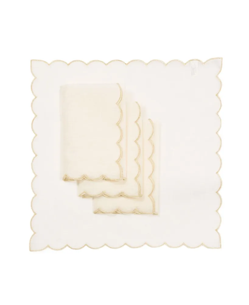 Manor Luxe Sleek Chic Sheer Napkins