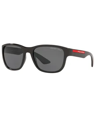 Prada Linea Rossa Men's Active Polarized Sunglasses, Ps 01US 59