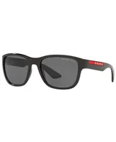 Prada Linea Rossa Men's Active Polarized Sunglasses, Ps 01US 59