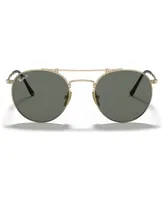 Ray-Ban Unisex Titanium Polarized Sunglasses, RB8147M - /GREEN